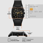 Diesel Leather Black watch