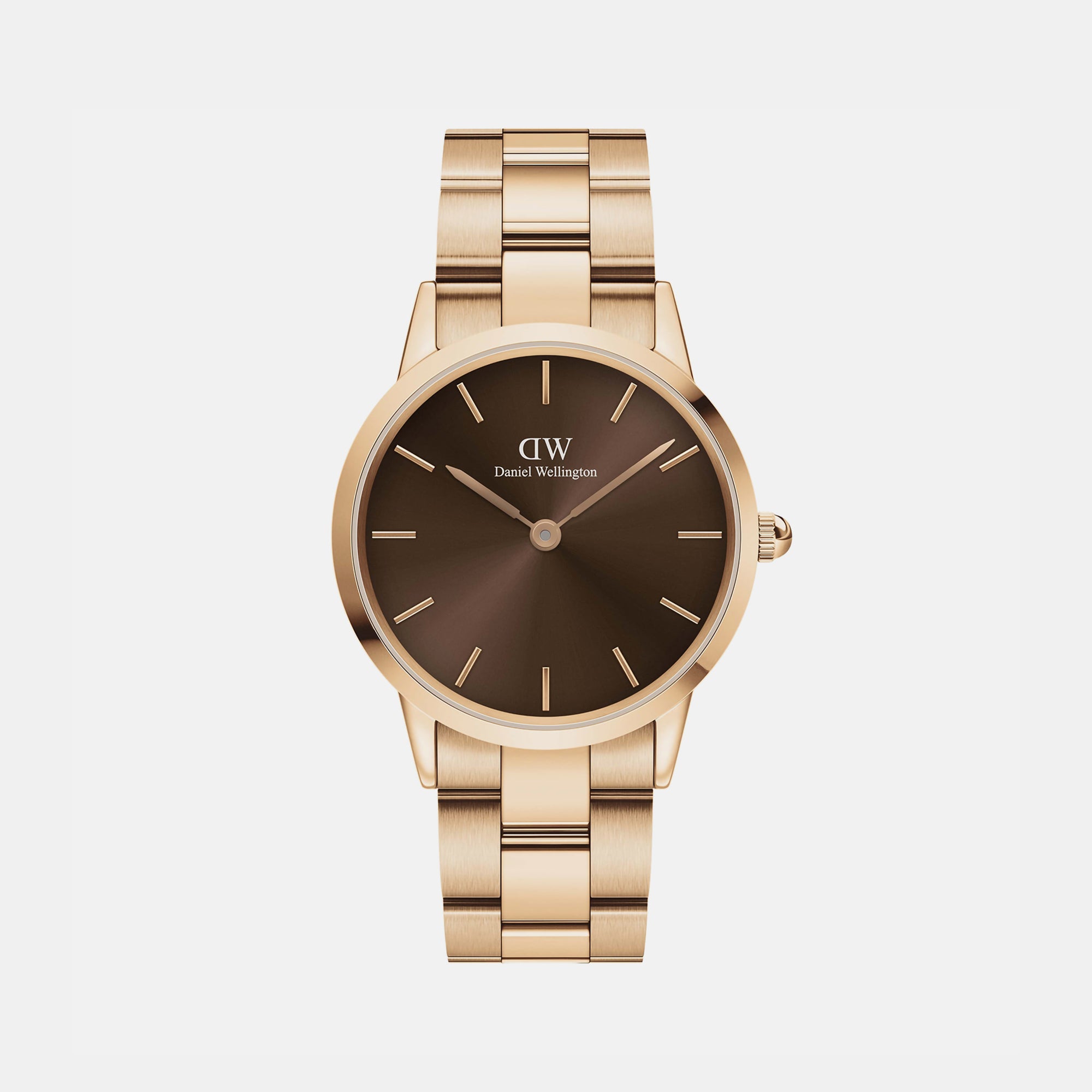 Daniel Wellington Round Brown Analog watch