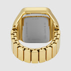 Fossil Women Rectangular Gold watch