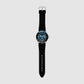 Men's Blue GMT Black Silicone Watch FS6049