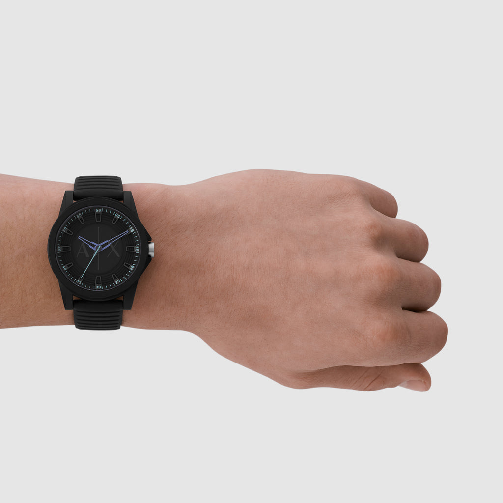 Armani Exchange Stainless Steel Round watch