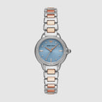 Emporio Armani Round Blue Analog watch