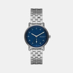 Skagen Round Blue Analog watch