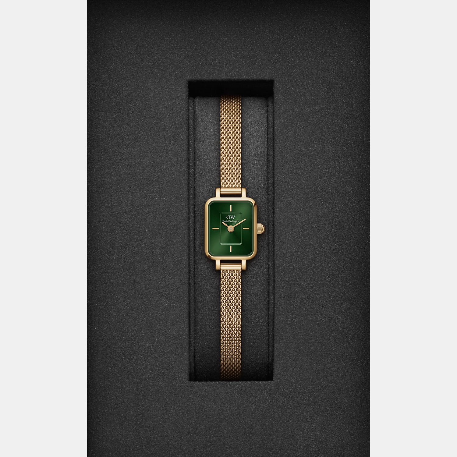 Daniel Wellington Women Square Green watch