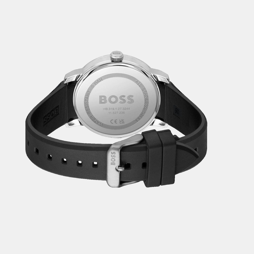 Boss Men Round Blue watch