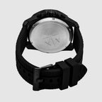 Armani Exchange Men Round Black watch