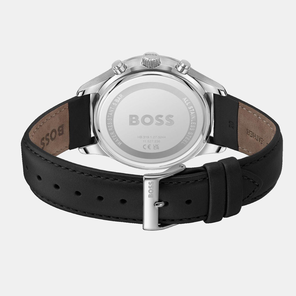 Boss Men Round Blue watch