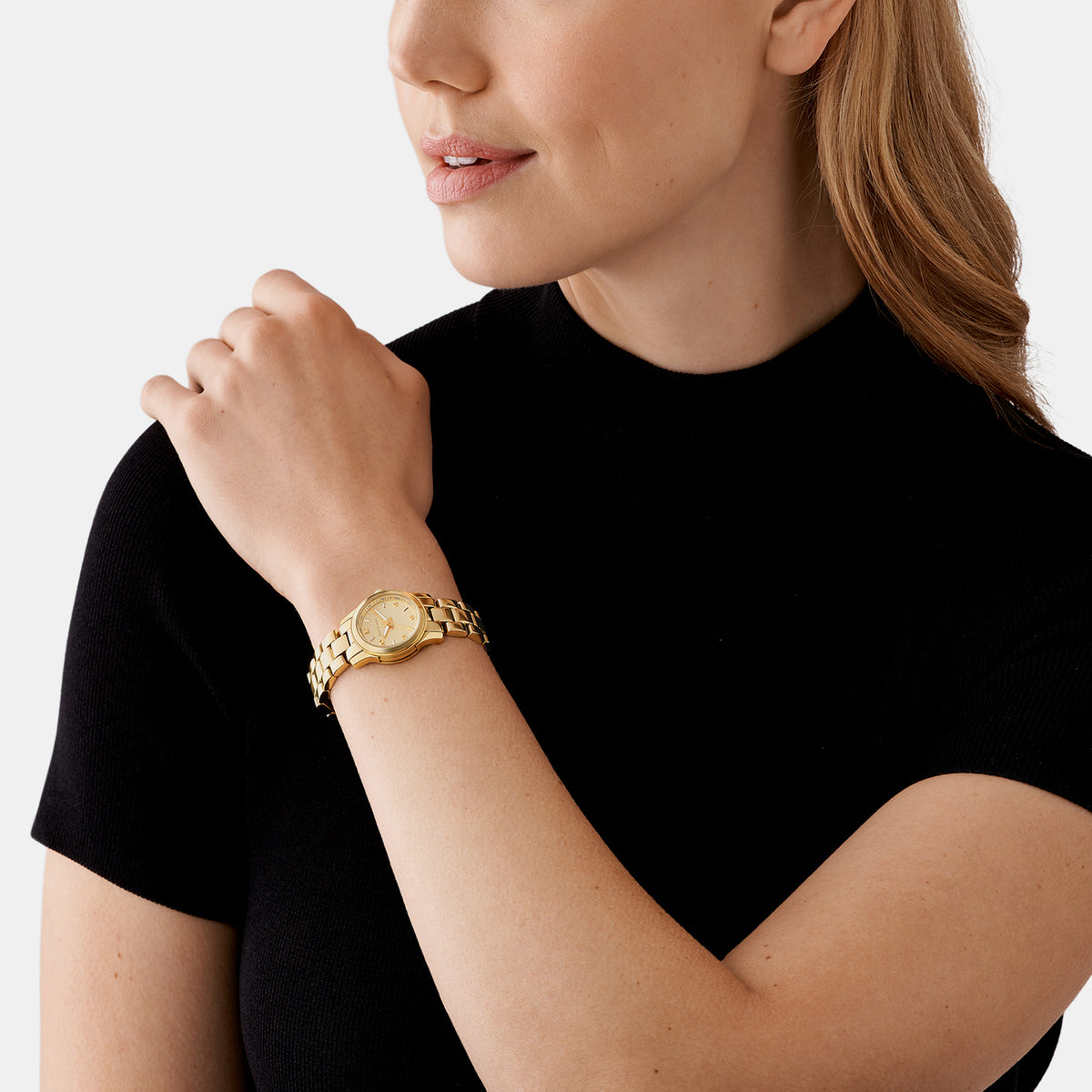 Michael Kors Round Quartz Analog Women watch