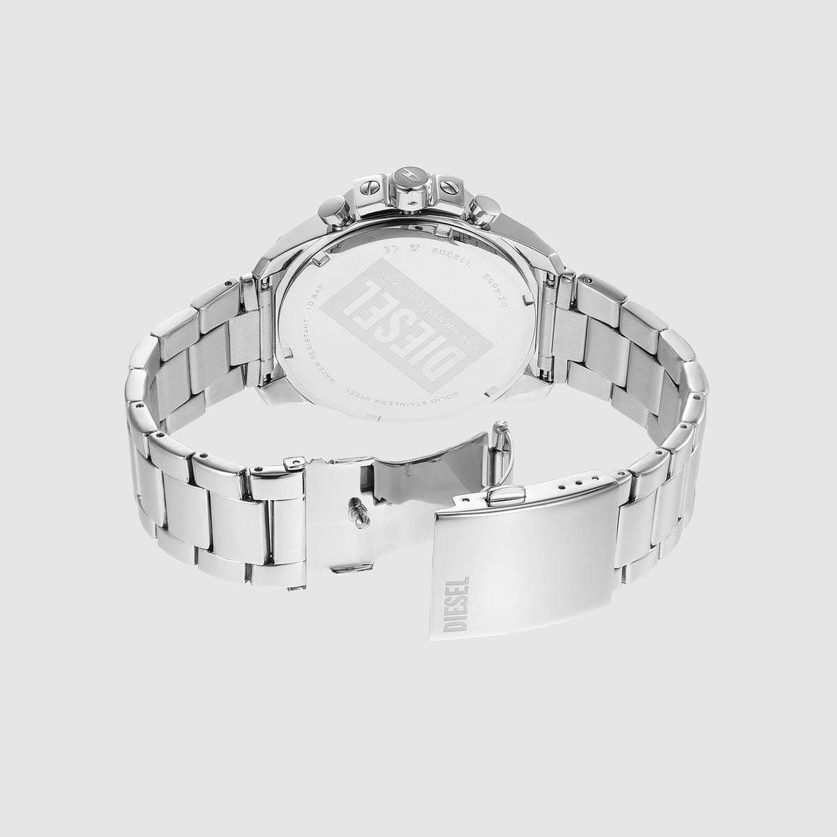 Diesel Men Round Silver watch