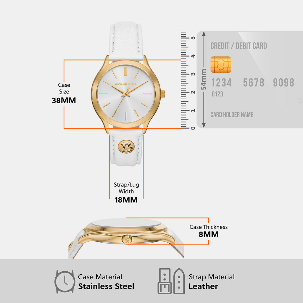 Michael Kors 38 mm White Quartz watch