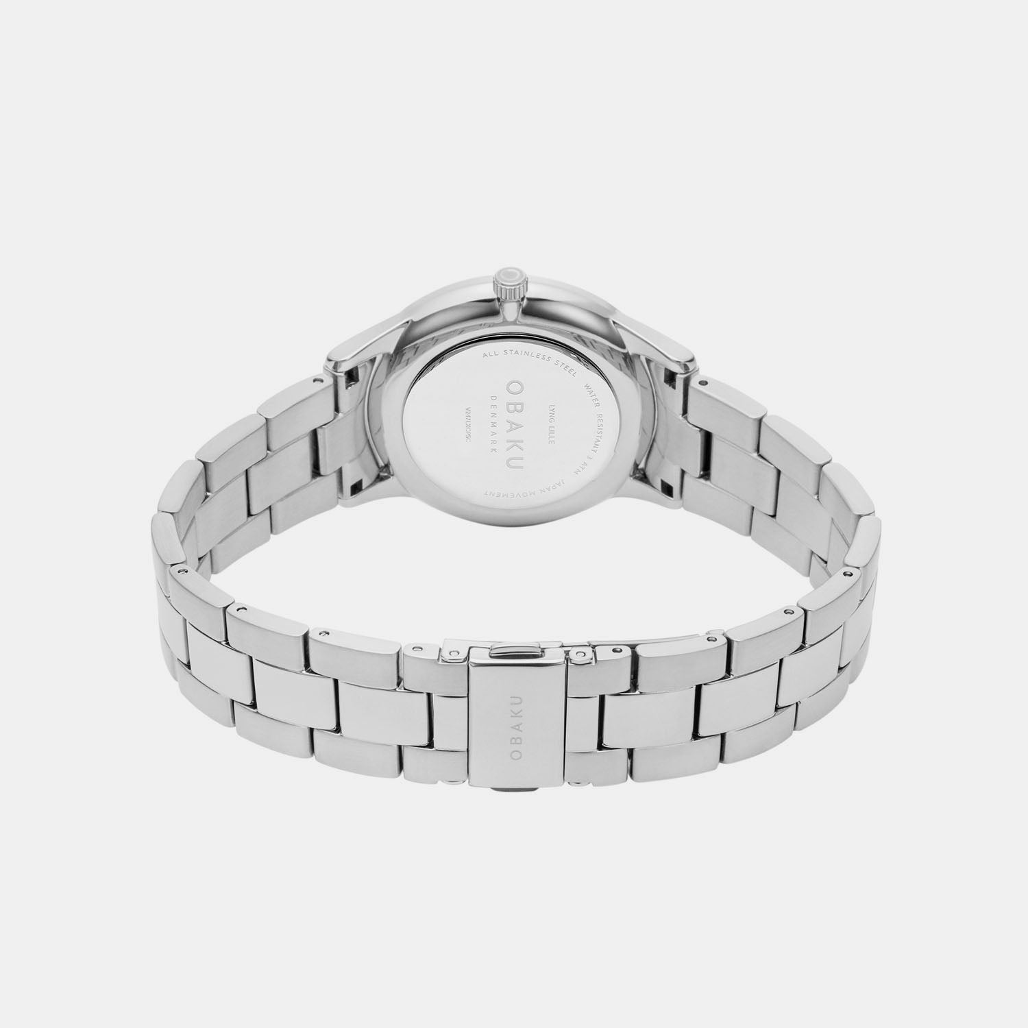 Obaku Stainless Steel Pink watch