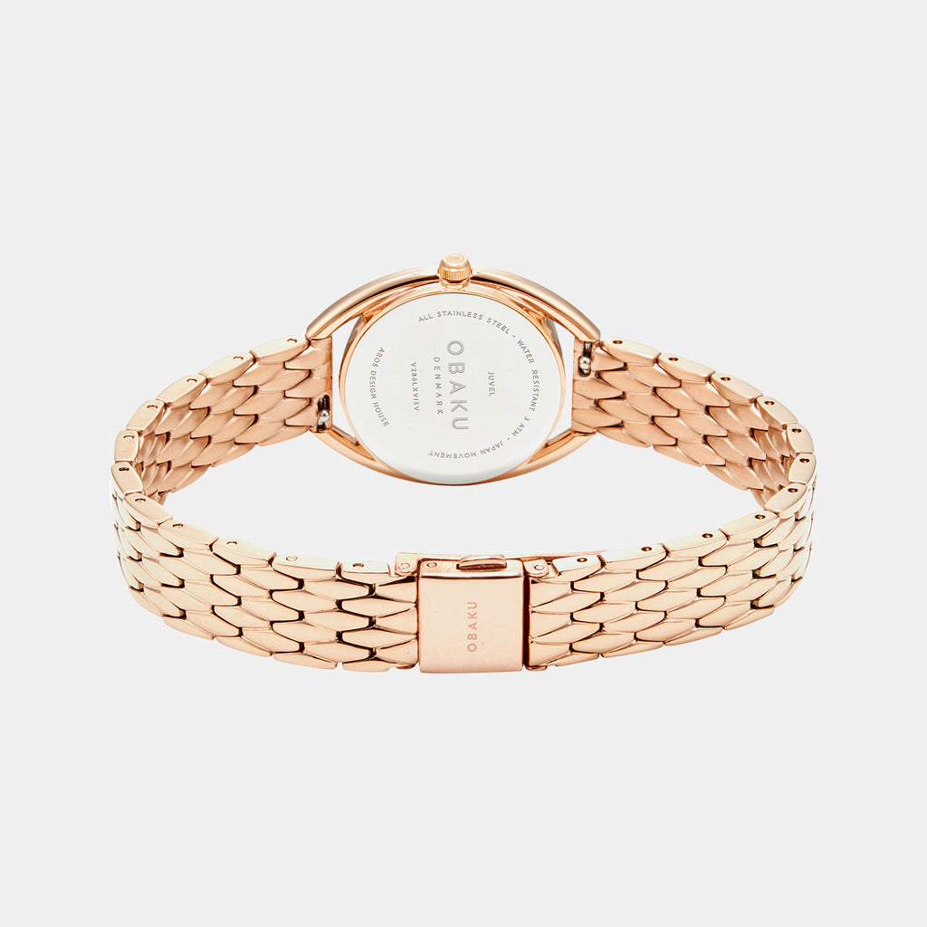 Obaku Stainless Steel Round watch