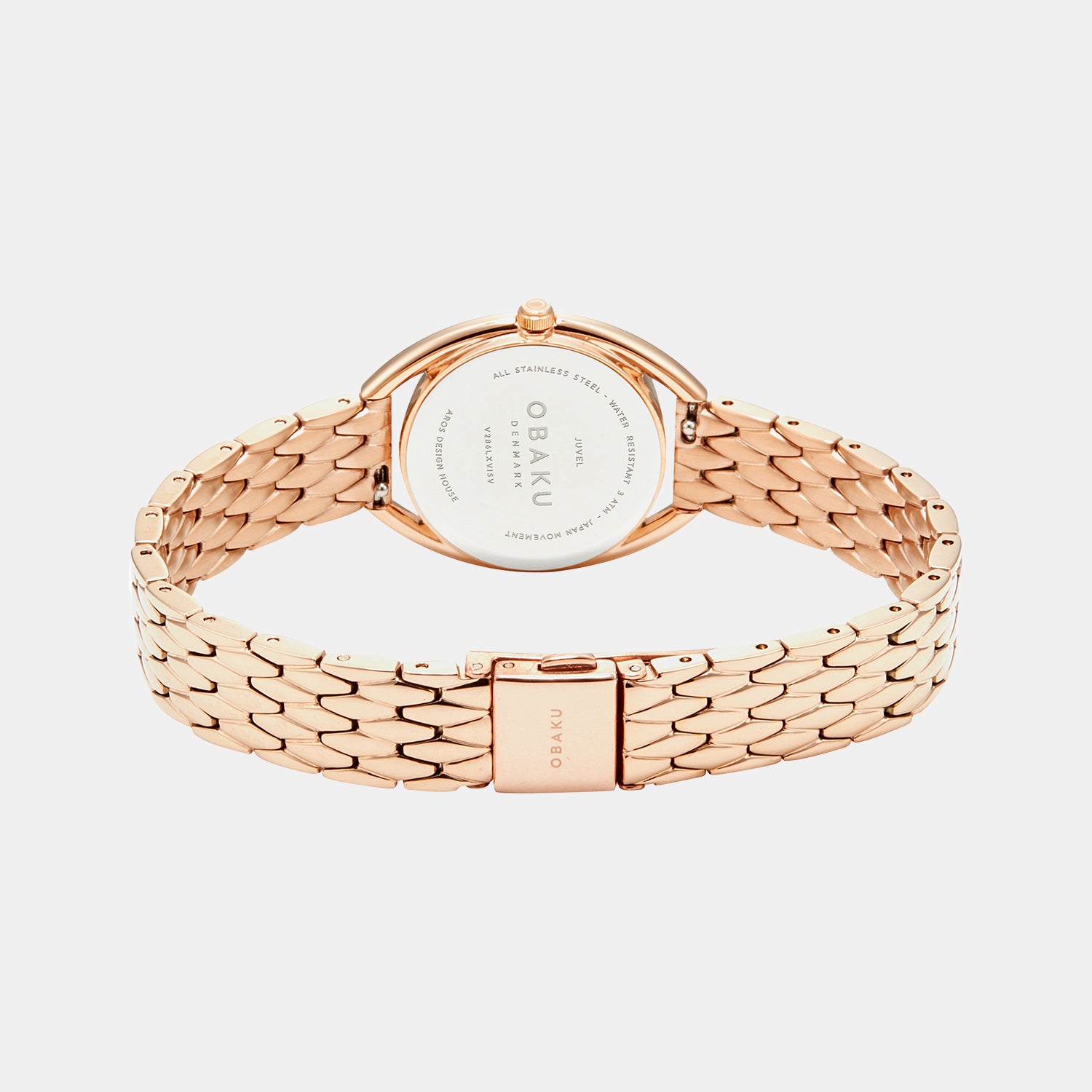 Obaku Stainless Steel Round watch