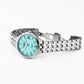 Quartz Women's Sky Blue Analog Stainless Steel Watch 512857 41 05 20