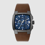 Diesel Square Blue Chronograph watch
