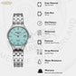 Quartz Women's Sky Blue Analog Stainless Steel Watch 512857 41 05 20