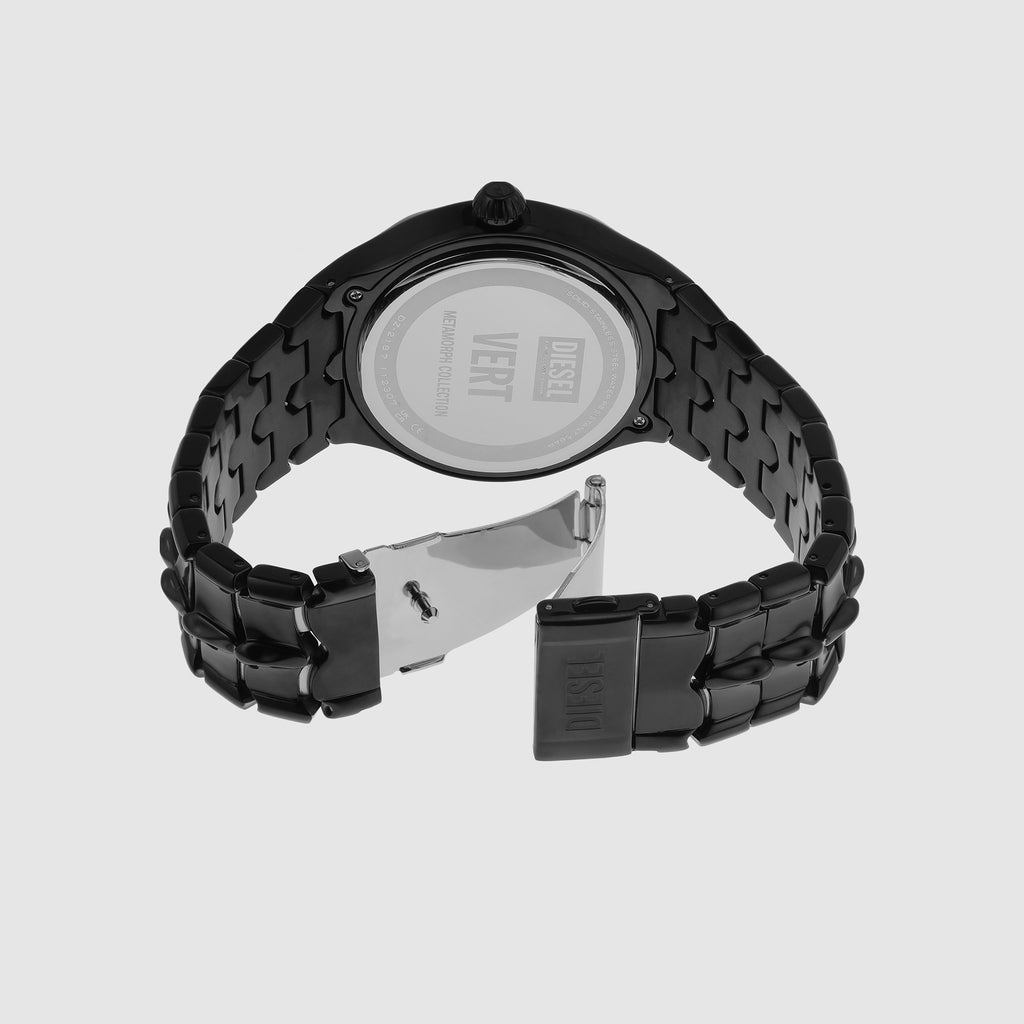 Diesel Men Round Black watch