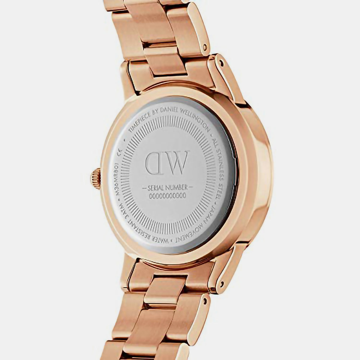 Daniel Wellington Men Round Black watch