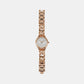Female Runway Rose Gold Analog Stainless Steel Watch MK7473