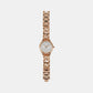 Women's Runway Rose Gold Analog Stainless Steel Watch MK7473