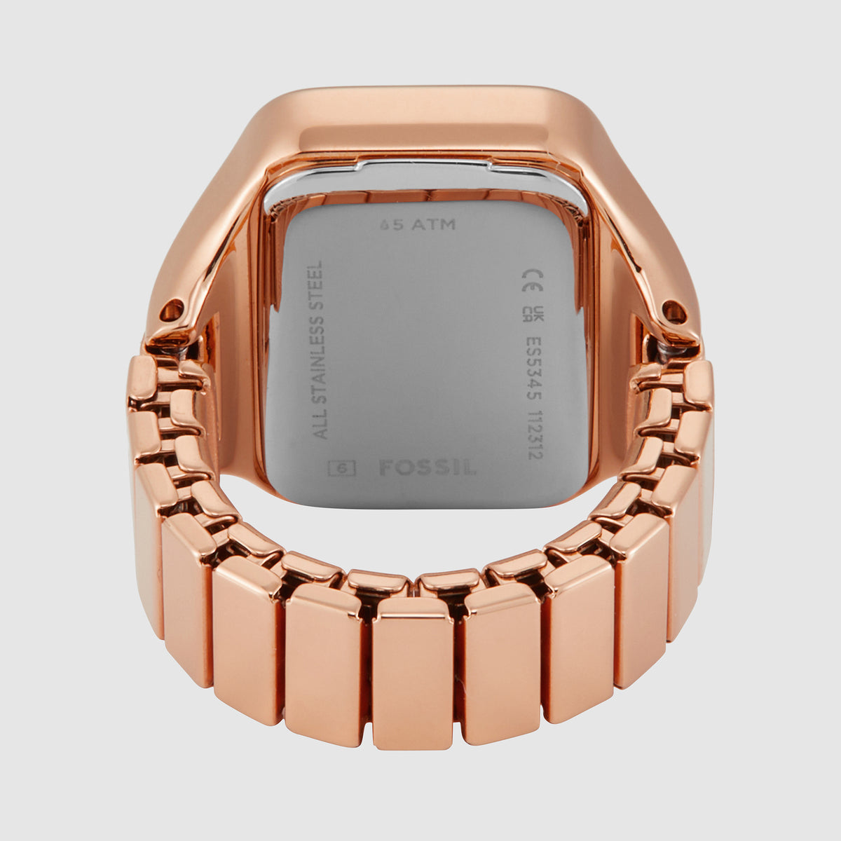 Fossil Stainless Steel Rectangular watch