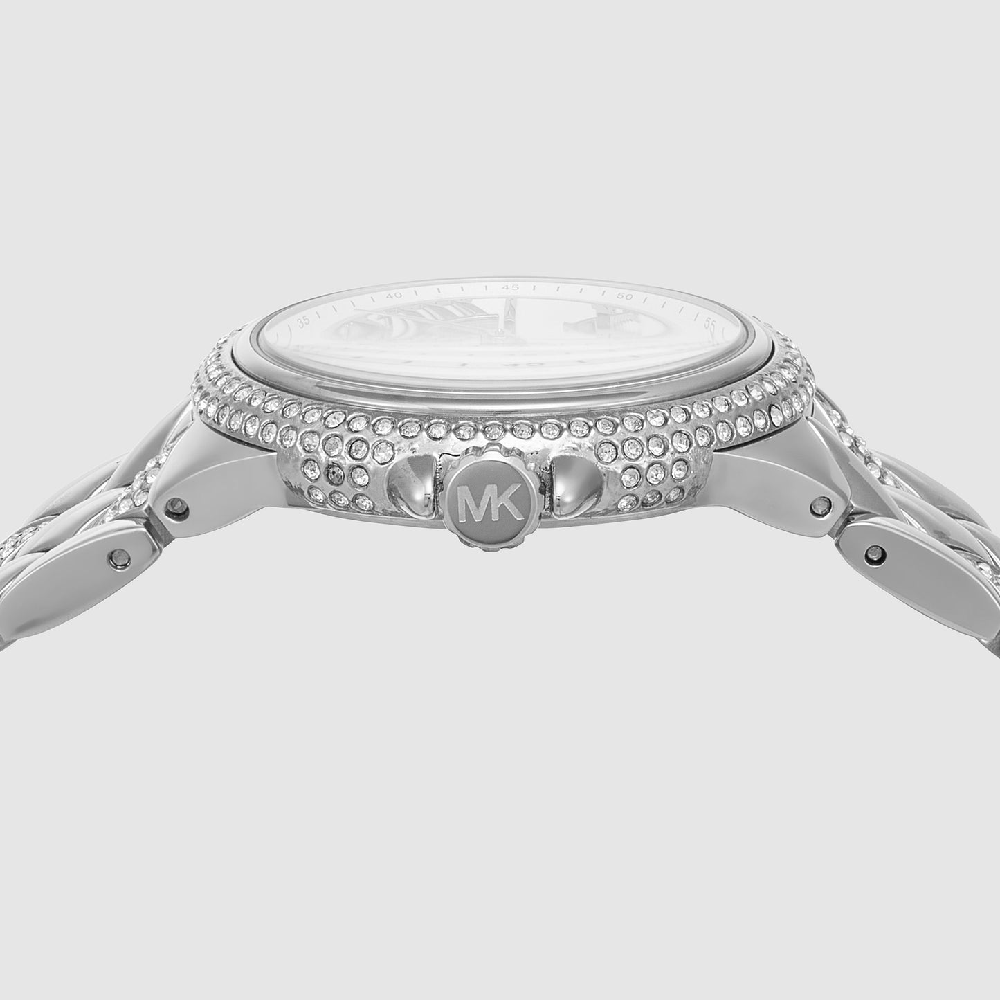 Women's White Stainless Steel Watch MK4804