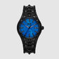 Men's Blue Stainless Steel Watch DZ2198