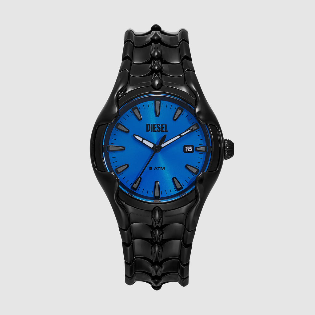 Diesel Round Blue Analog watch