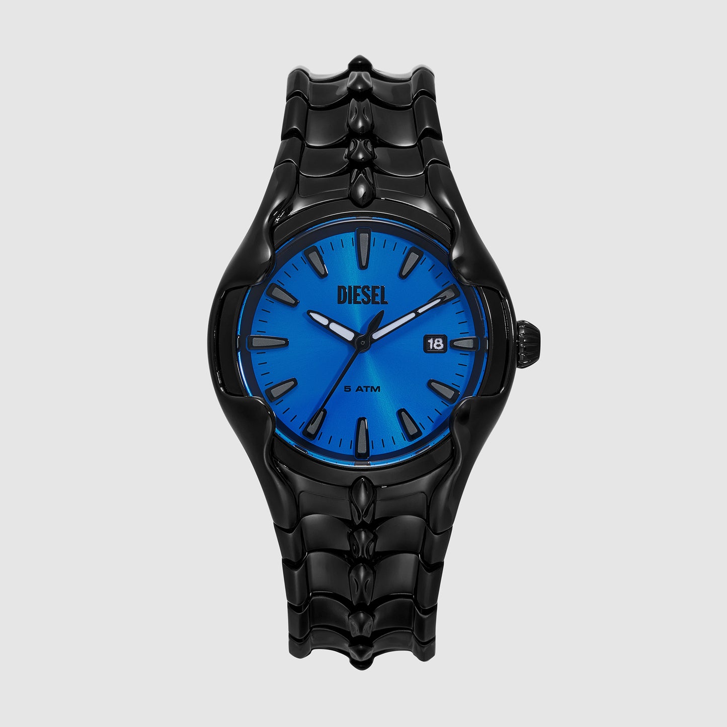 Men's Blue Stainless Steel Watch DZ2198