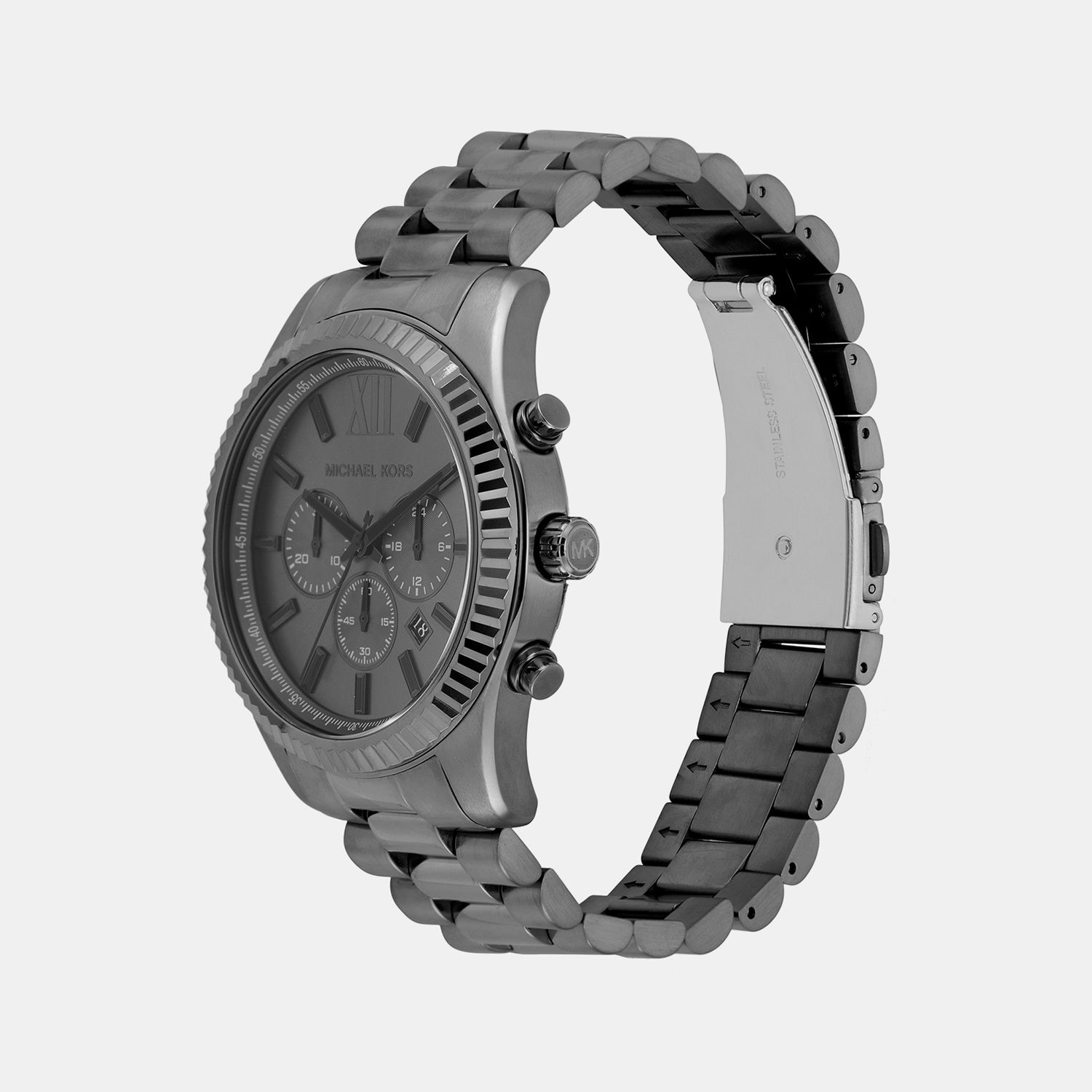 Michael Kors Men Round Black watch