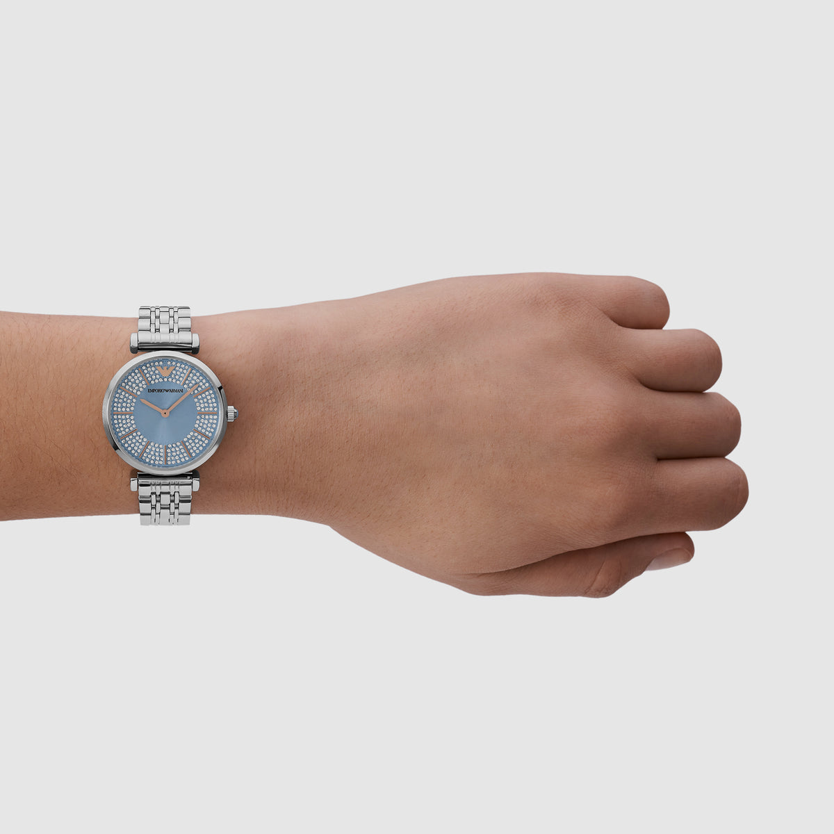 Emporio Armani Stainless Steel Round watch
