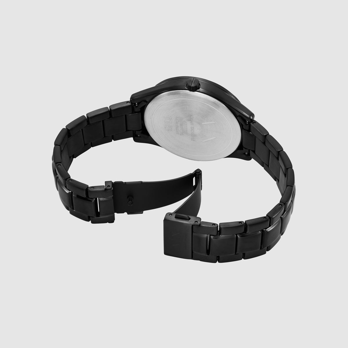 Armani Exchange Men Round Black watch