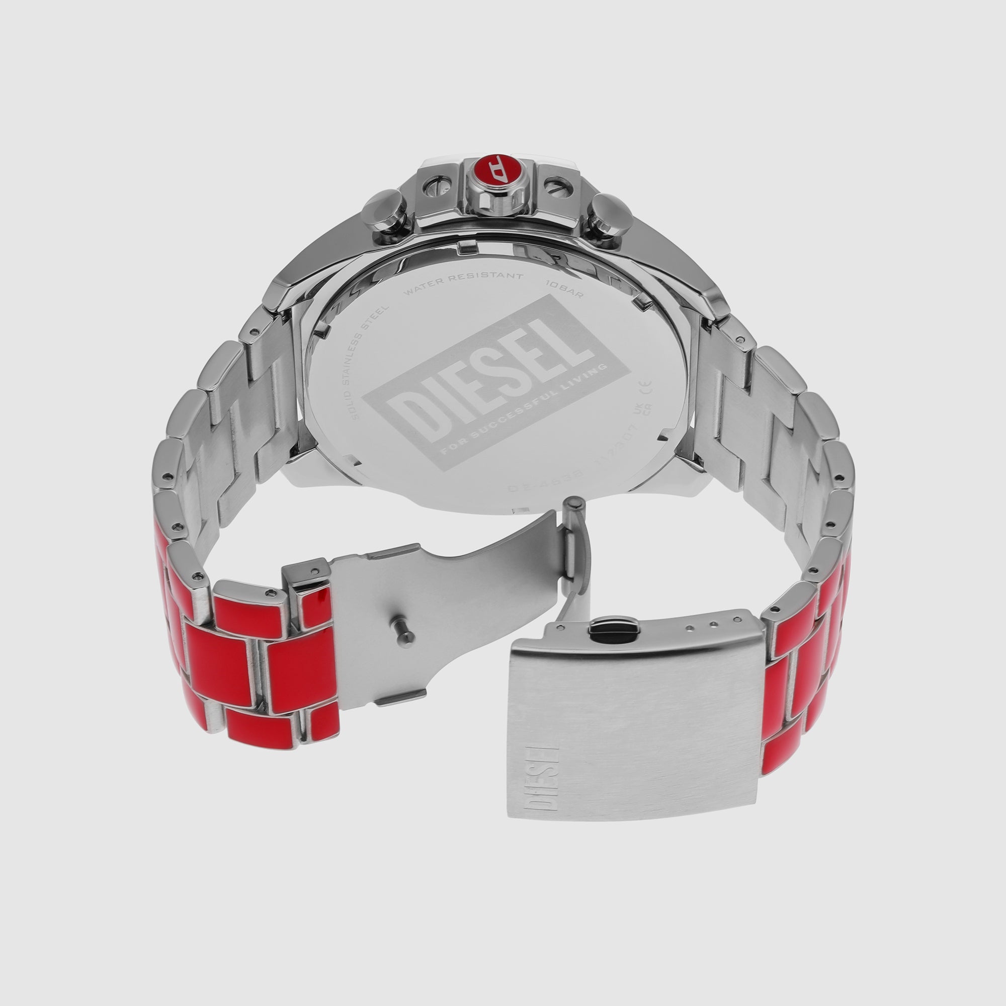 Diesel Men Round Silver watch