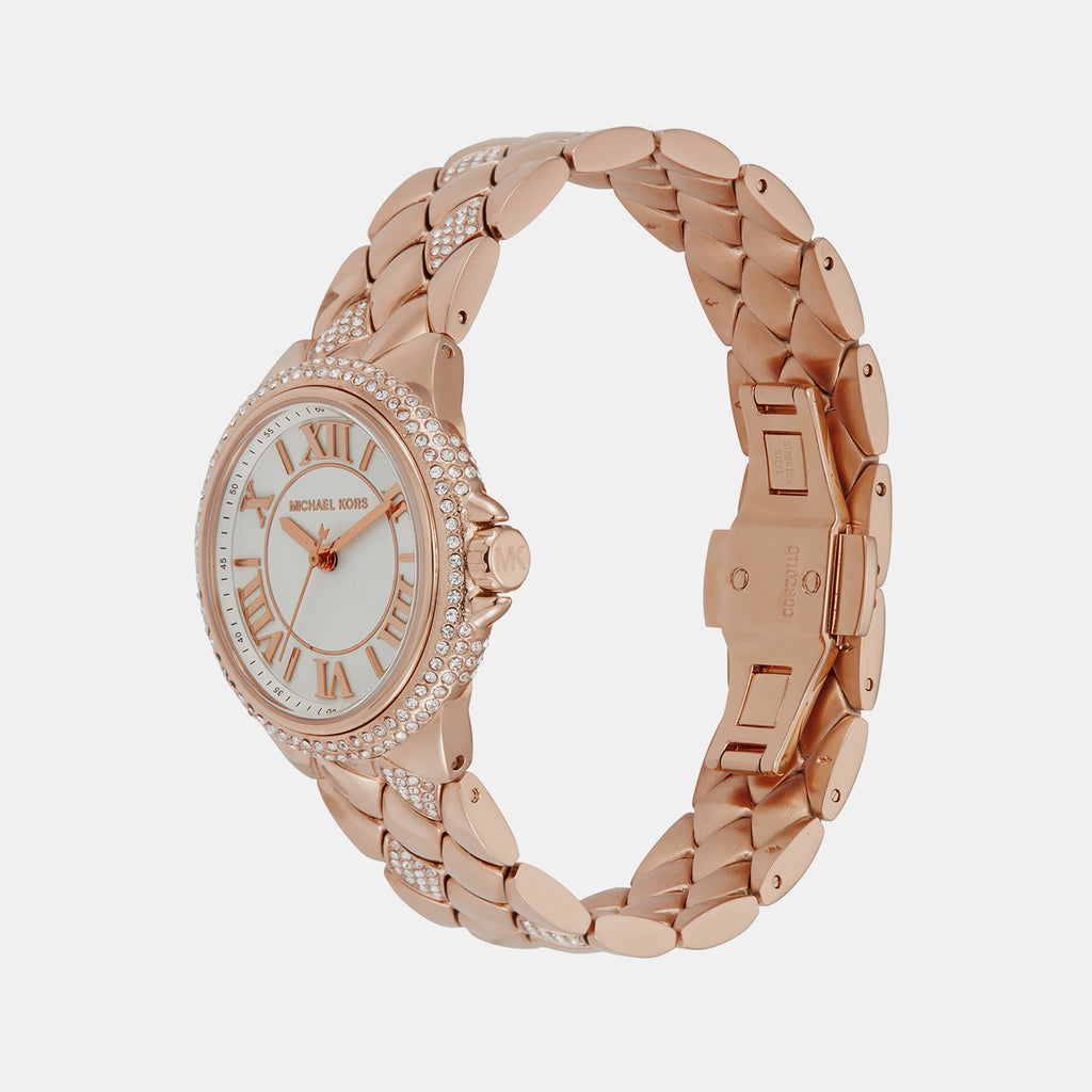 Michael Kors Women Round White watch