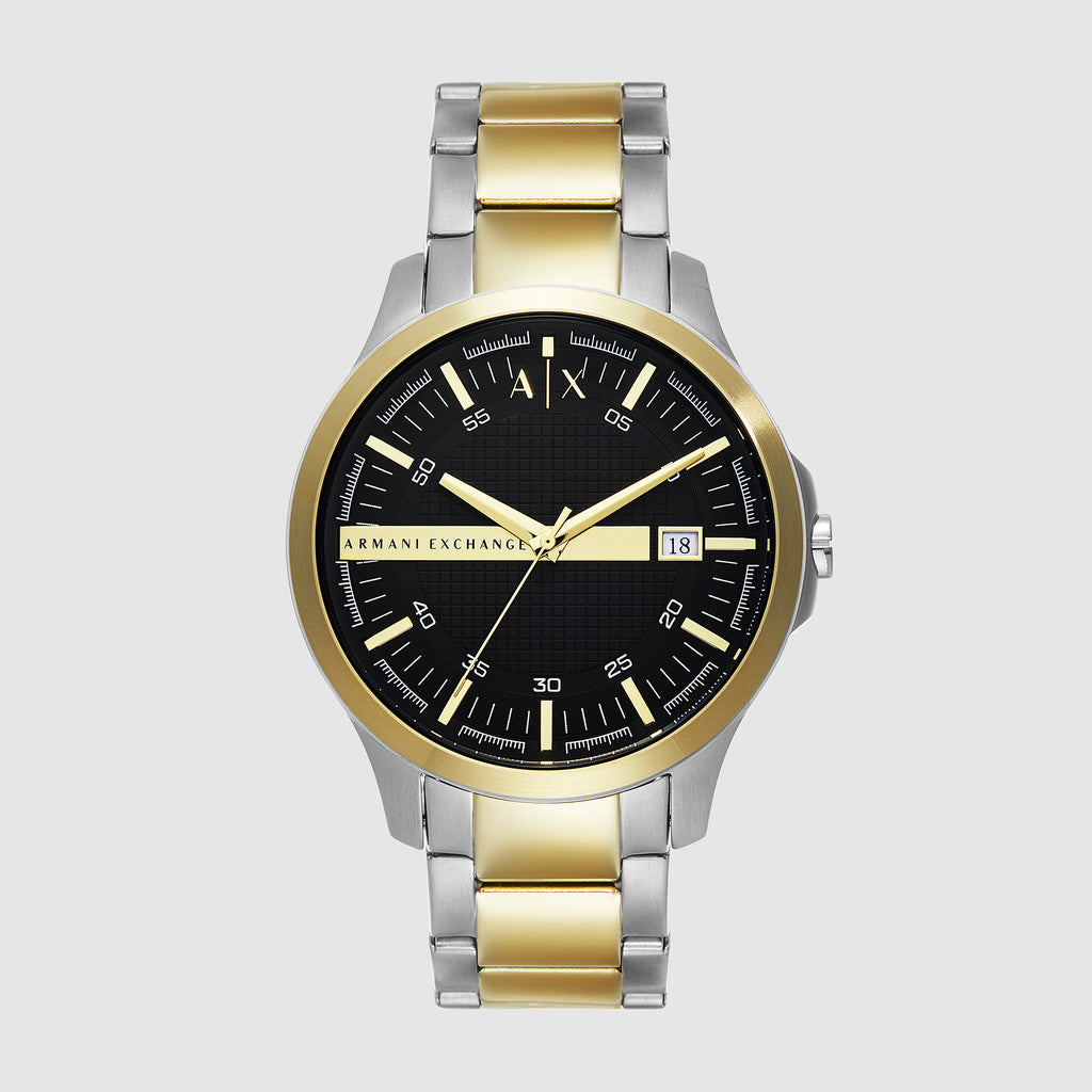 Armani Exchange Round Black Analog watch