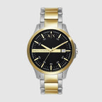 Armani Exchange Round Black Analog watch