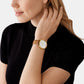 Women's Slim Runway Gold Analog Stainless Steel Watch MK7465