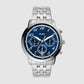 Men's Blue Stainless Steel Watch FS6025