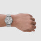 Men's White Stainless Steel Watch AR11599