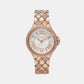 Women's Camille Rose Gold Analog Stainless Steel Watch MK4810