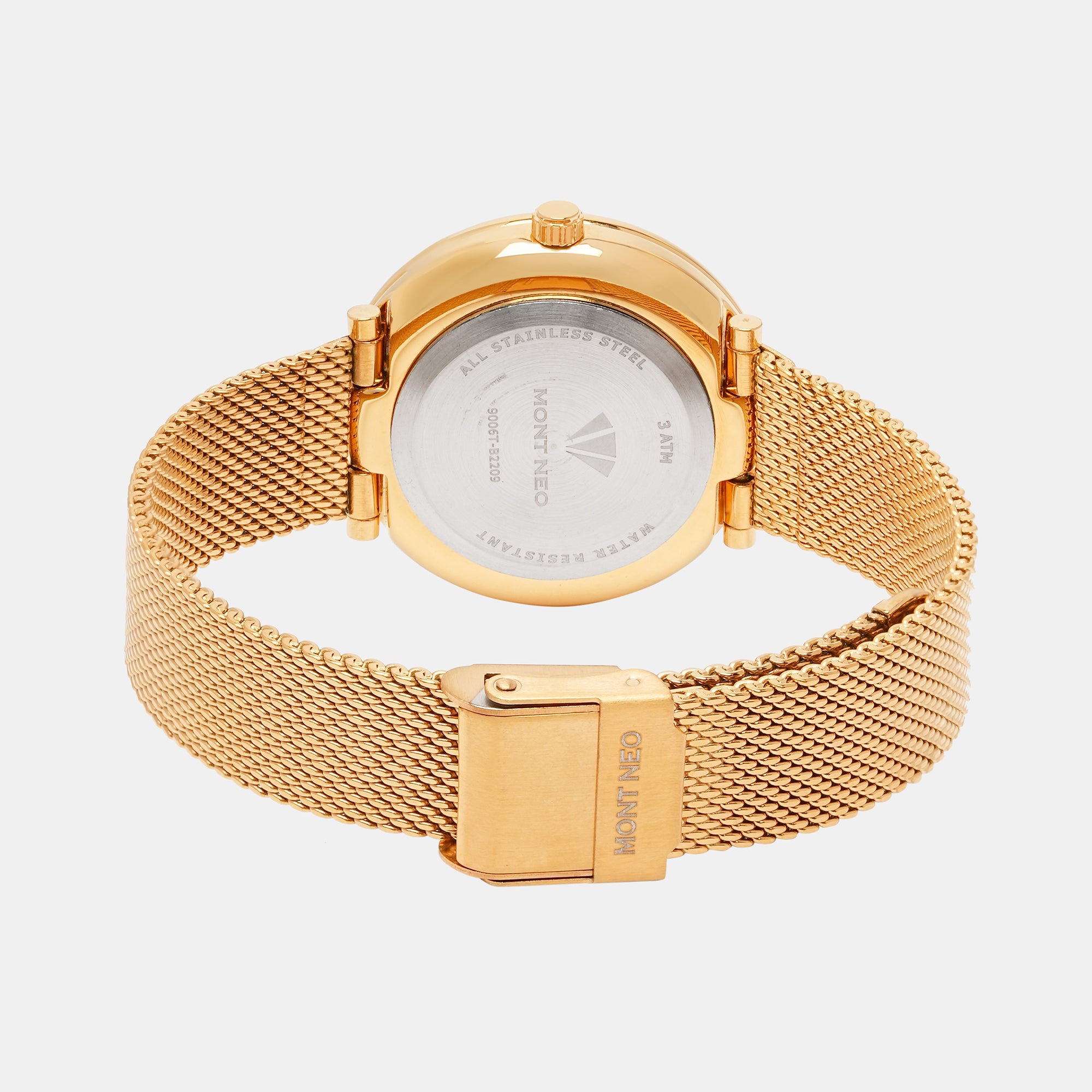 Mont Neo Stainless Steel Round watch