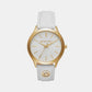Female Slim Runway Gold Analog Stainless Steel Watch MK7466