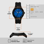 Diesel Silicone Blue watch