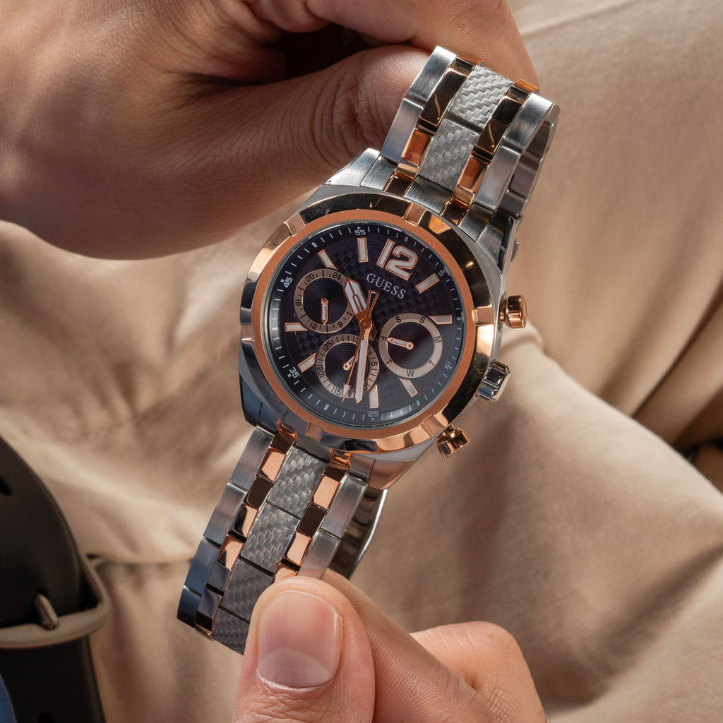 Guess Round Quartz Chronograph Men watch