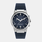 Ferragamo Round Blue Chronograph watch