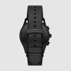Emporio Armani Men Round Black watch