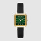 Women's Green Leather Watch AX5723