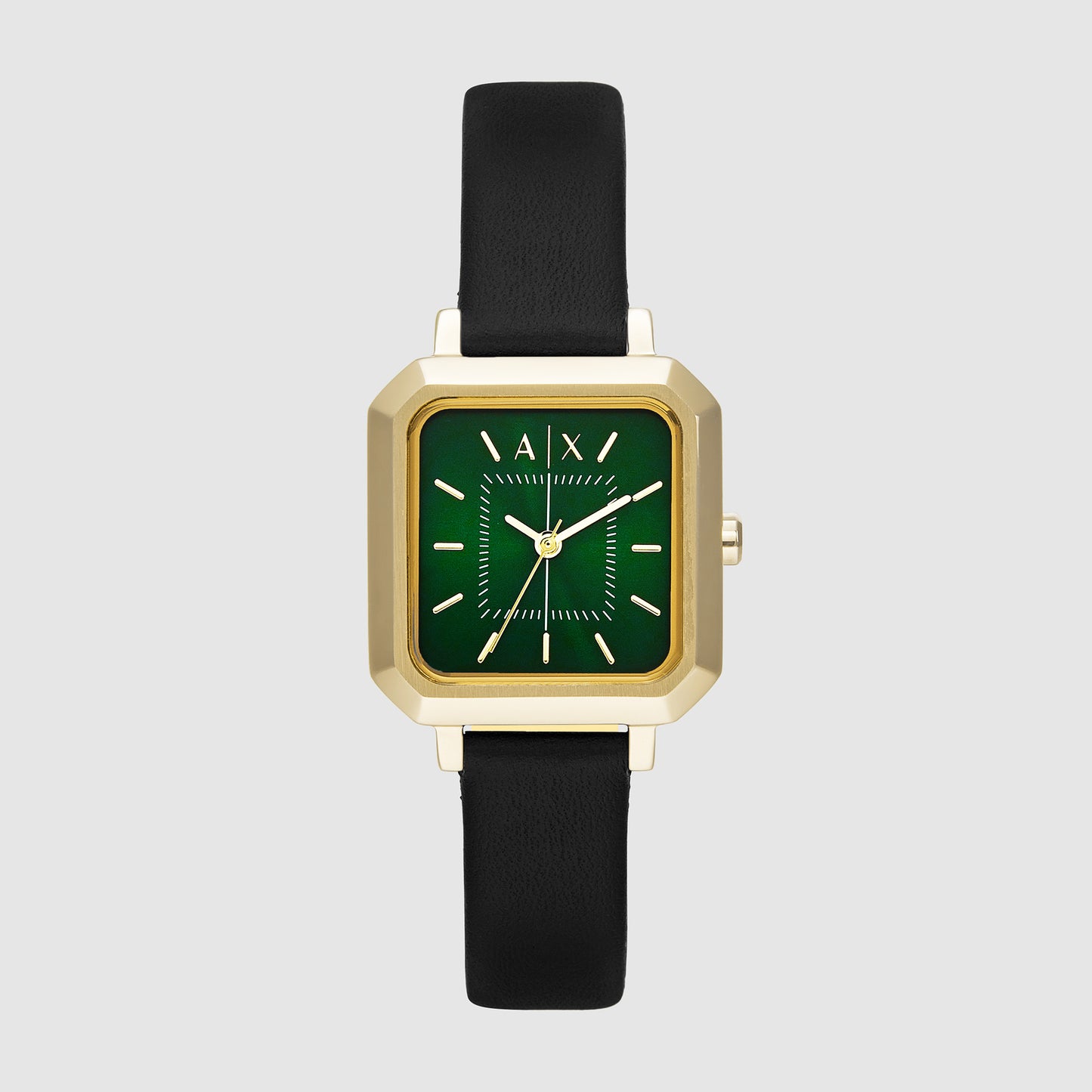 Women's Green Leather Watch AX5723