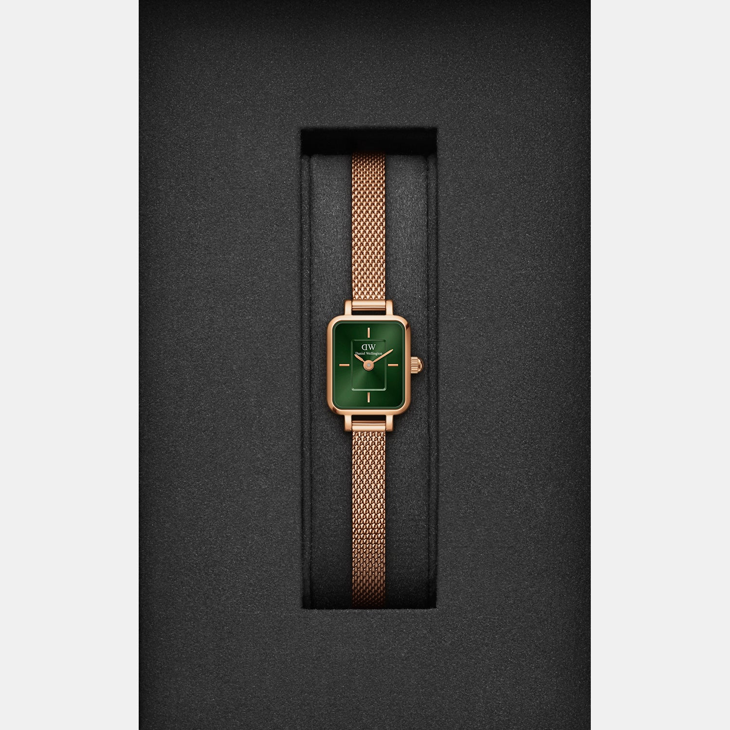 Daniel Wellington Women Square Green watch