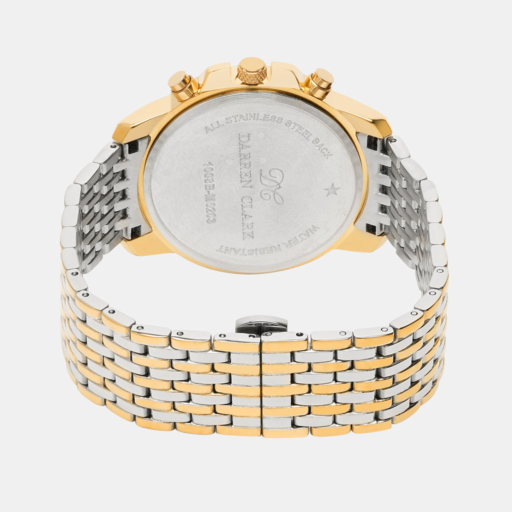 Darren Clark Stainless Steel Round watch